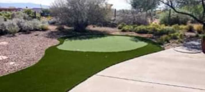Completed artificial turf installation in New Mexico 7