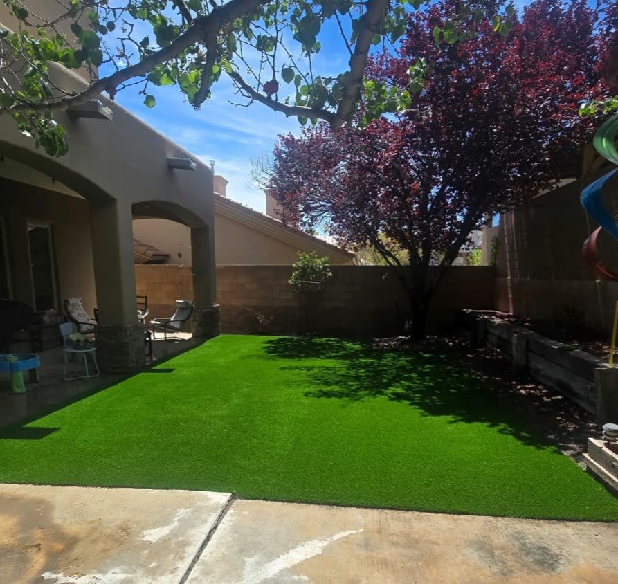Completed artificial turf installation in New Mexico 12